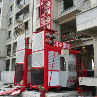 河南川達(dá)施工升降機(jī)租賃時(shí)要做好哪些檢查？